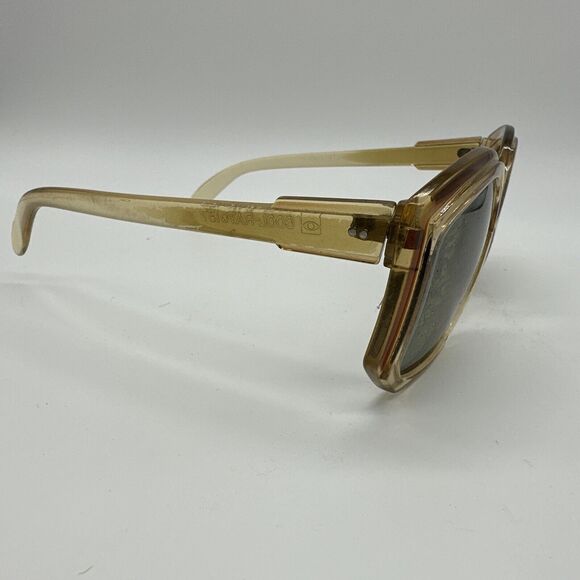Cool Ray 137 Oversized Retro Fun Sunglasses 1960s Vtg Tawny Brown Plastic READ - Picture 2 of 9